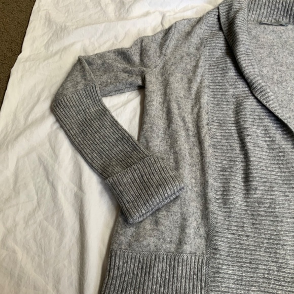 Vince Wool and Cashmere Open Front Shawl Collar Cardigan size small - Picture 8 of 11